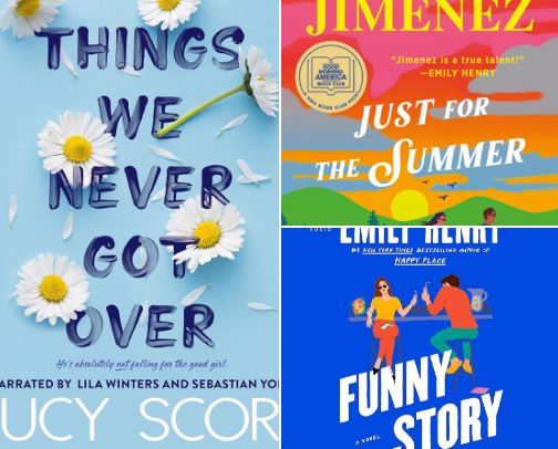 Top 10 Best Romantic Comedy Books to Read This Year cover photo collage