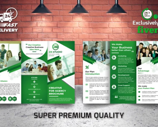 brochure cover photo collage