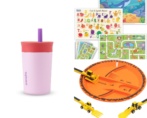 Baby and toddler eating must haves!! cover photo collage