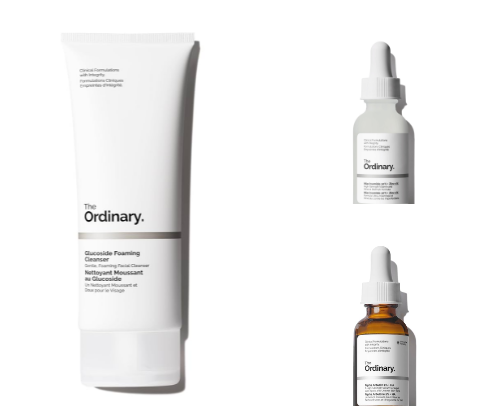 My Skincare Routine for Postpartum Glow 🌟 cover photo collage