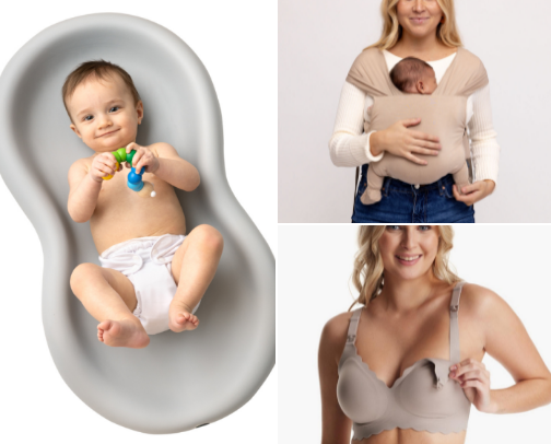 Motherhood/Baby Must-Haves cover photo collage