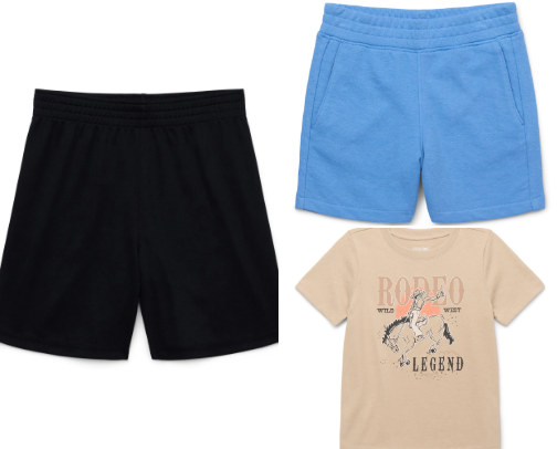 Toddler boy summer clothes cover photo collage