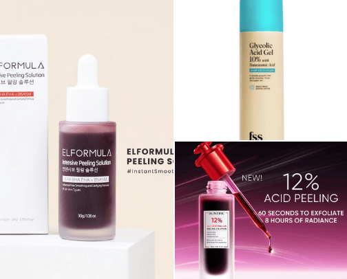 Essential exfoliation of skincare cover photo collage