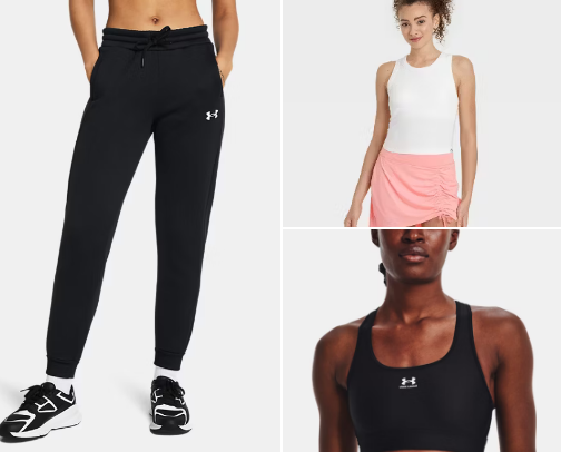 What you'll find in my workout wardrobe💪 cover photo collage