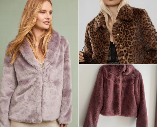 Cozy Faux Stearling and Teddy Jackets cover photo collage