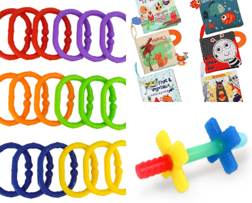 3+ Months Baby Must Haves- Things we didn’t register for or didn’t need till she got older. cover photo collage