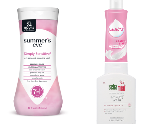 Feminine Intimate Care Essentials cover photo collage