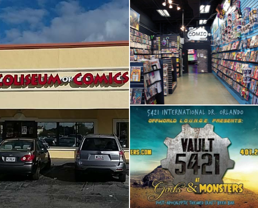 Best Comic Book & Game Shops in Orlando & Kissimmee: A Local's Guide cover photo collage