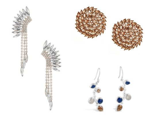 Earrings cover photo collage