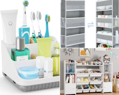 Small Space Living: Family of 5 in 2 Bedrooms + Basement cover photo collage