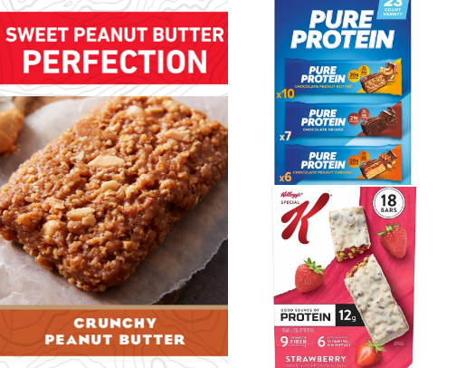 Protein Bars cover photo collage