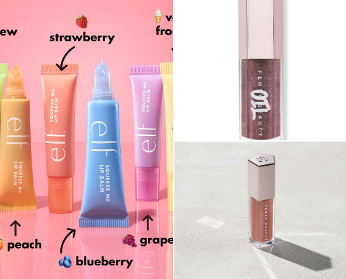 Fav lip products cover photo collage