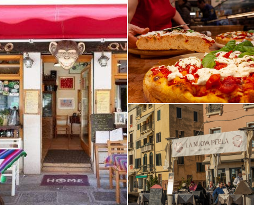 My Favorite Food Places in Venice cover photo collage