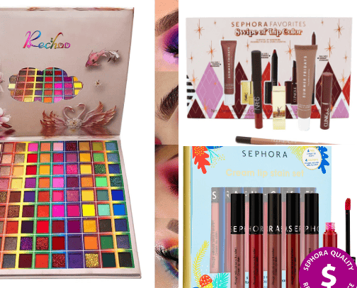 Makeup cover photo collage