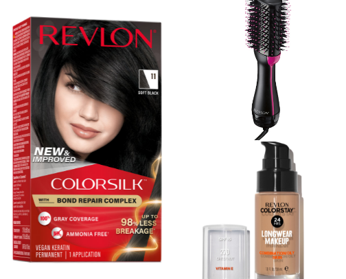 Revlon cover photo collage