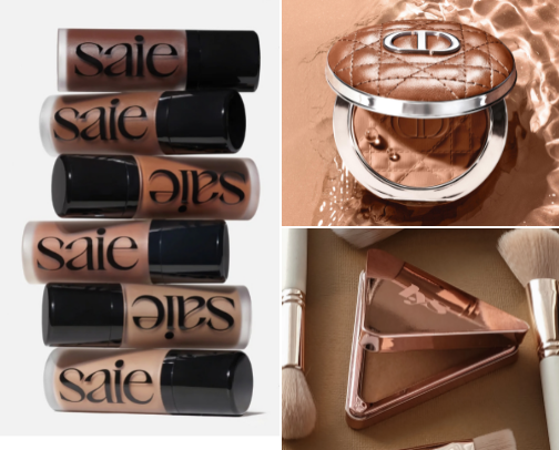 Bronzer: The Art of the Glow cover photo collage