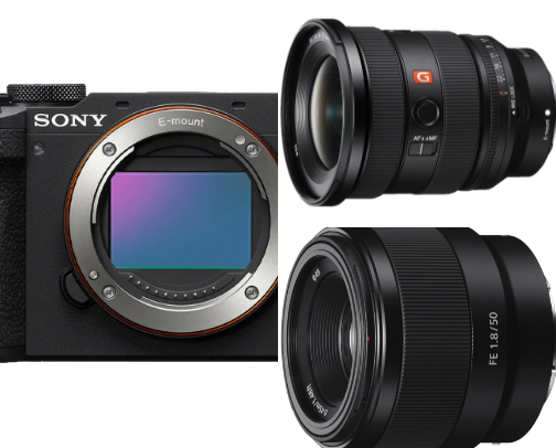 The Most Portable Sony Full Frame Setup cover photo collage