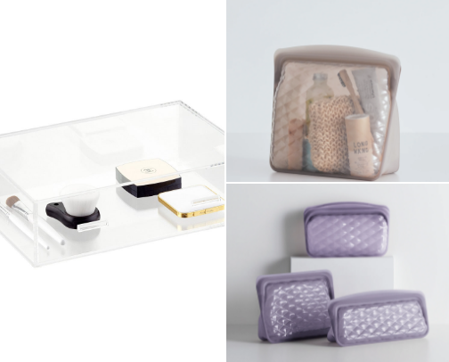 “Luxury Makeup Organizer”. cover photo collage