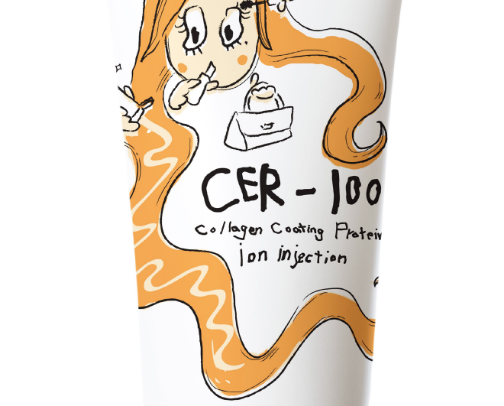 Body, hair care cover photo collage