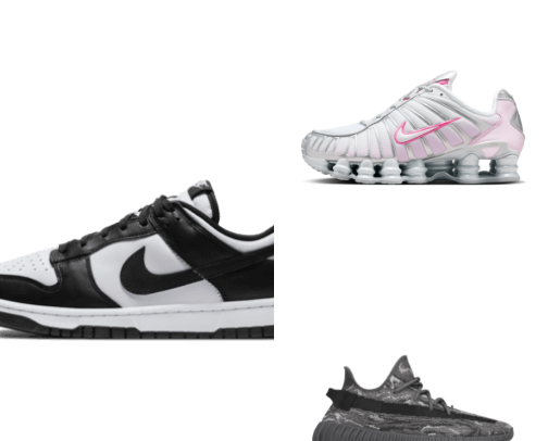 Shoes cover photo collage