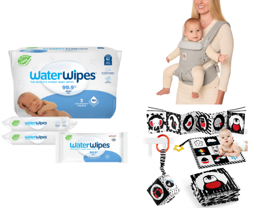 Mom Approved Baby Must Haves cover photo collage