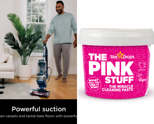 Favorite must have cleaning items cover photo collage