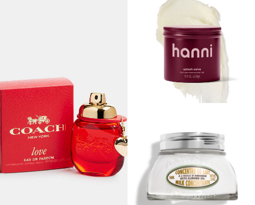 Perfumes and body mist cover photo collage