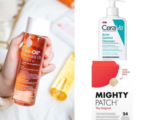 My favourite Skin care products cover photo collage