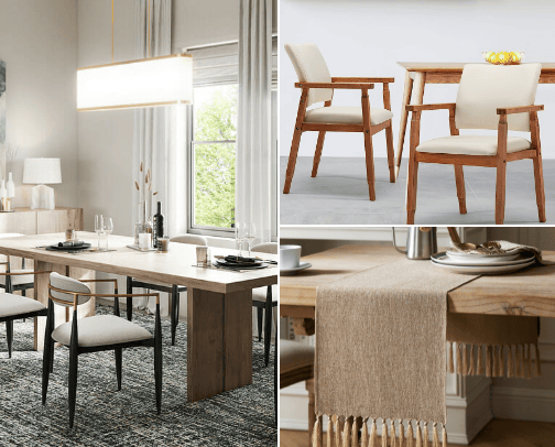 Dining Room cover photo collage