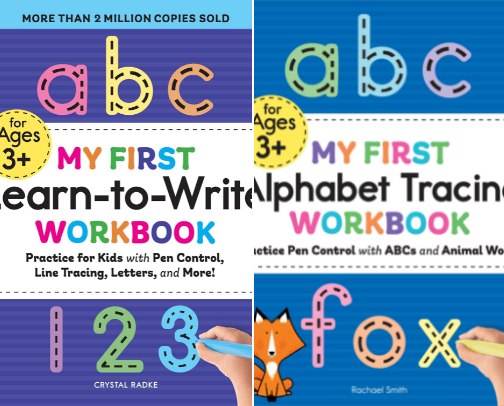 Save & Read - Skill-building picks with My First Learn-to-Write Workbook: Practice for Kids with Pen Control, Line Tracing, Letters, and More! (My First Preschool Skills Workbooks) cover photo collage