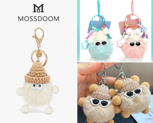 Bag Charm cover photo collage