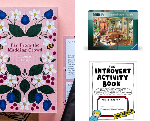 Gifts for the introverts in your life that they will love. cover photo collage