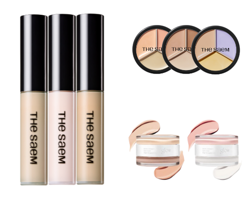 concealer recs ! cover photo collage