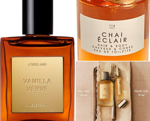 Perfumes that smell delicious cover photo collage