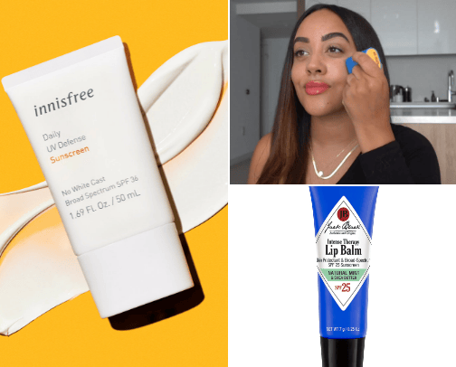 SUN PROTECTIONS☀️ cover photo collage