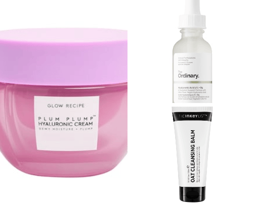Skincare for dry skin cover photo collage