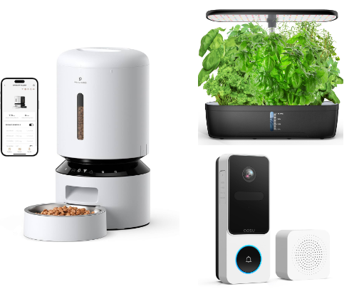 "Top 10 Must -Have Smart Home Gadgets for 2024" cover photo collage