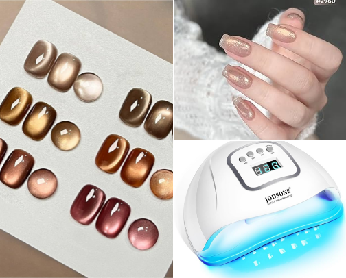 Nails at home essentials cover photo collage
