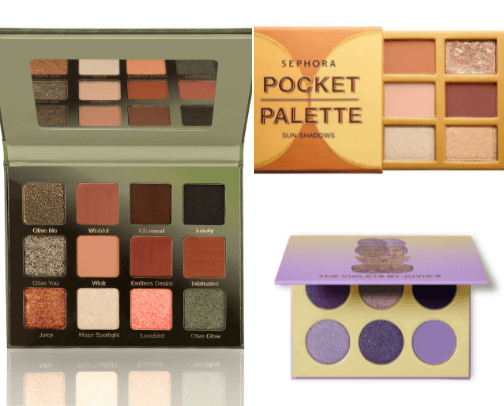 Eyeshadow Palettes cover photo collage