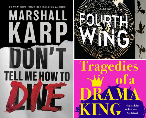 Five ⭐️ Reads of 2025 cover photo collage