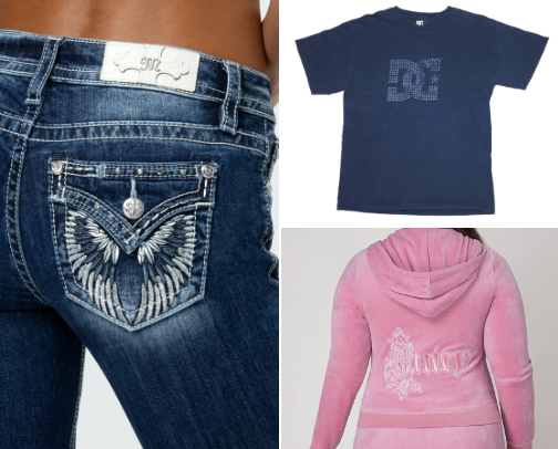 2000s aesthetic ! cover photo collage