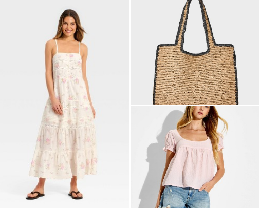 spring fashion favs right now!! cover photo collage