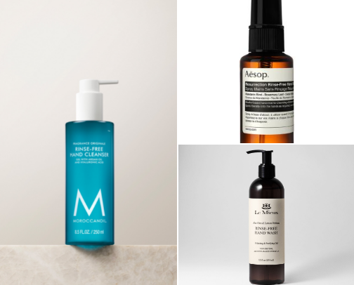 Elevated everyday essentials- hand sanitizer edition🫸 cover photo collage