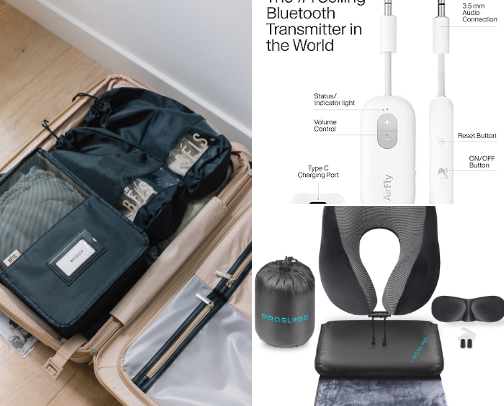 Travel Items I Can't Live Without✈️ and that You NEED in Your Life cover photo collage