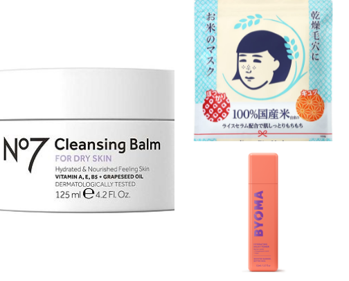 Skincare favs cover photo collage