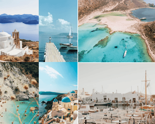 Travel Dreams cover photo collage