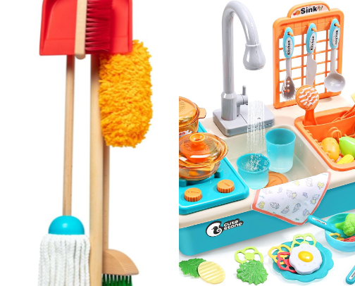 Gift guide for 2-6 year olds! cover photo collage