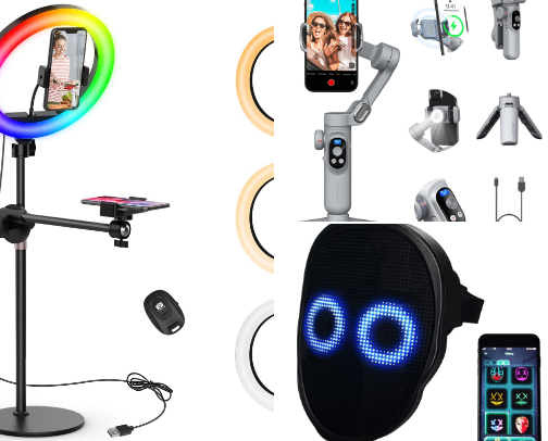 Content Creator Equipment You would love and need cover photo collage