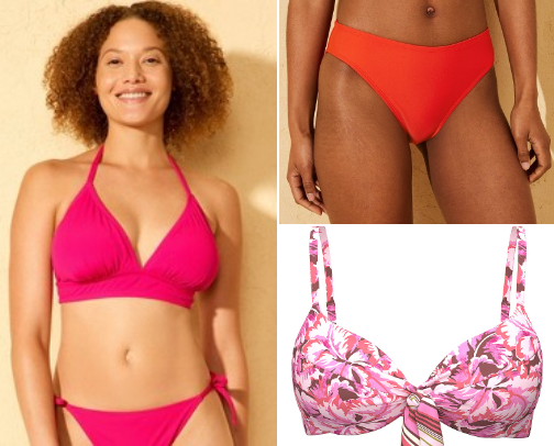 👙 My Perfect Swim Edit: High-Style, Beach Days, Active Days & Real Bust Support for Real Women cover photo collage