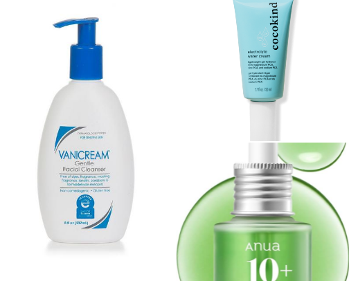 affordable skin care: acne prone/combo skin ✨️🧖‍♀️ cover photo collage
